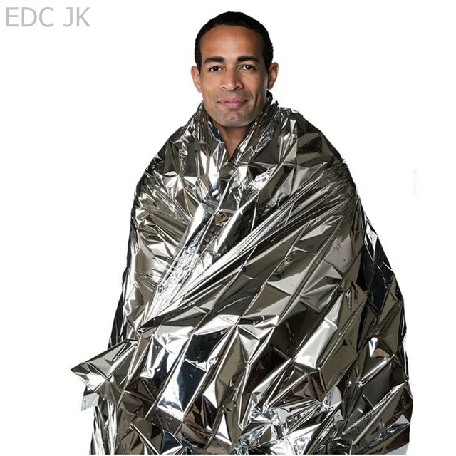 Наружное водонепроницаемое спасательное военное аварийное одеяло Sos