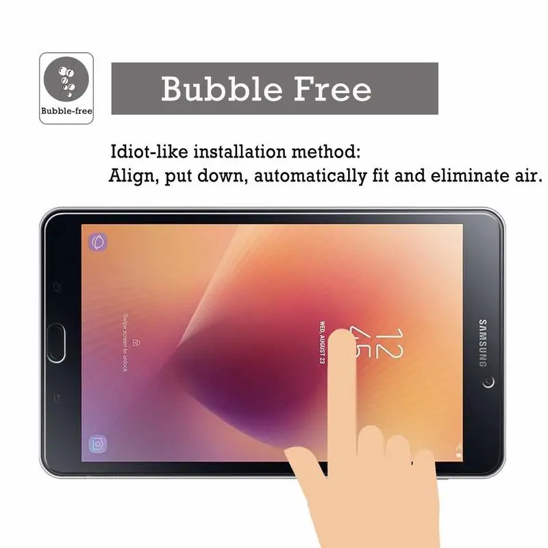 Защитная пленка для экрана из закаленного стекла Samsung Galaxy Tab A 8 0 2017 A2S T380 T385 дюймов