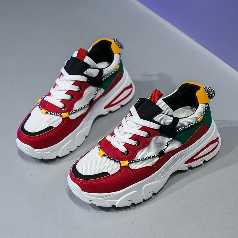 2020 женские кроссовки на платформе модная повседневная обувь брендовая теннисная