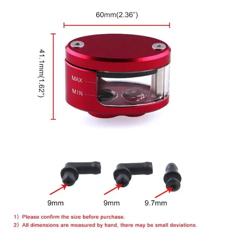 Oil pot-Red CNC главный цилиндр тормозной муфты жидкость резервуар масляный бак чашка для мотоцикла подходит для Kawasaki ZX9 ZX9R ZX6R ZX636R ZX6R - Цвет: Oil pot-Red