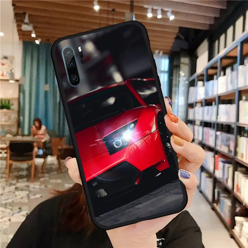 

Sports Cars Male Men Phone Case For Huawei honor Mate P 9 10 20 30 40 Pro 10i 7 8 a x Lite nova 5t Soft silicone funda