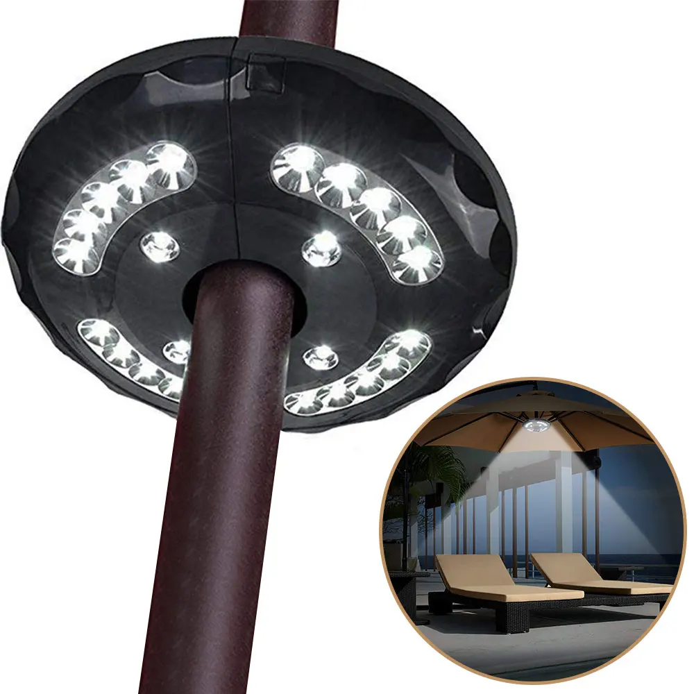 Зонтик для внутреннего дворика Беспроводной светодиодный ночсветильник с 24