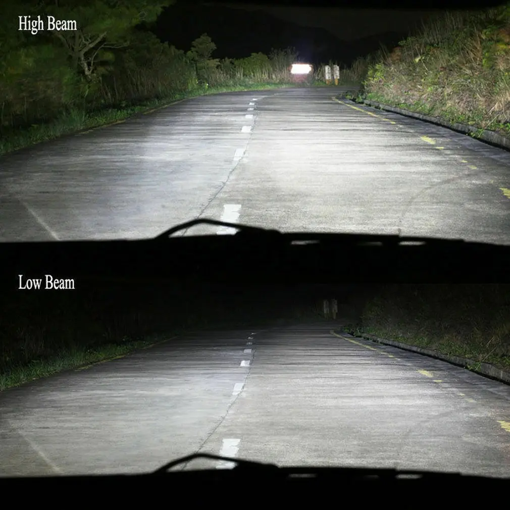 

C6 Car Led Headlight Aviation Aluminum Ip68 Protection Level Car Led Headlight 360 Degree Light Cob Light Source