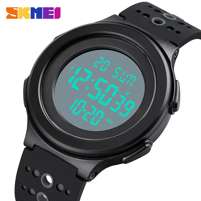 SKMEI Men Electronic Sport Watches Japan Digital movement Countdown Clock 5Bar Waterproof Calendar Alarm Male Wrist Watch 1733