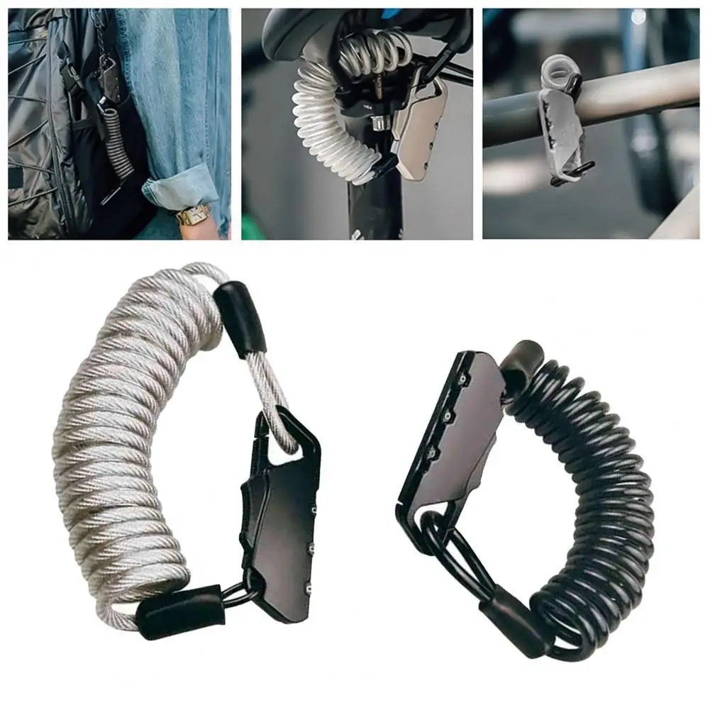 Велосипедный шлем блокировки для защиты от краж Портативный велосипедный