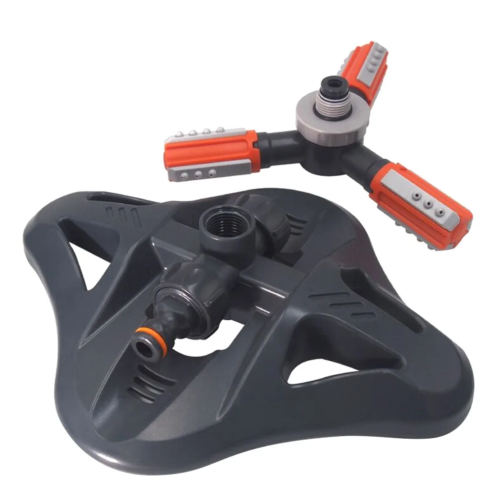 Система полива газонов с вращающимся импульсным распылителем садовая система