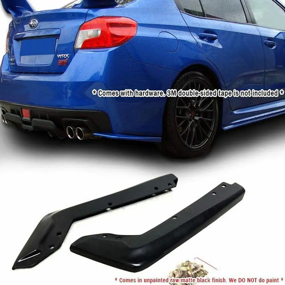 2 шт./компл. автомобильный спойлер для Subaru WRX STi задний OE обмотка угол Spat Valance губ