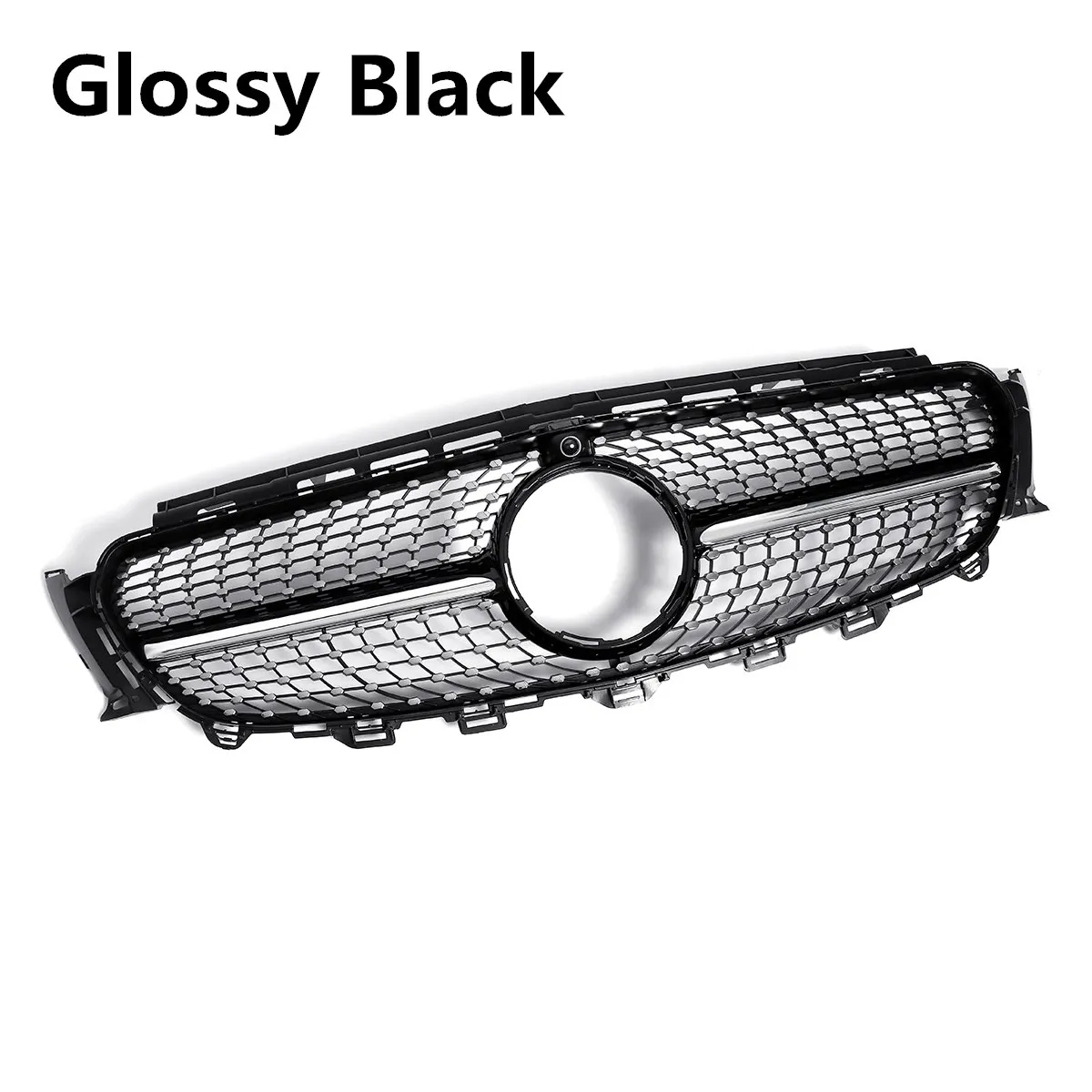 W213 Grlil GT R / Diamond стиль Передняя решетка для автомобиля гриль Mercedes Benz E200 E300 E400 E43 Для