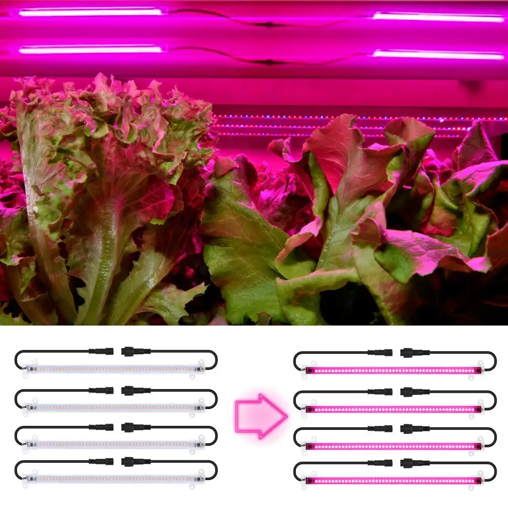 Лента светодиодная для роста растений лампа полного спектра выращивания длинная