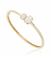 hibride trendy luxury stackable statement bangle for women wedding full cubic zircon crystal cz dubai bracelets bijoux n 1581