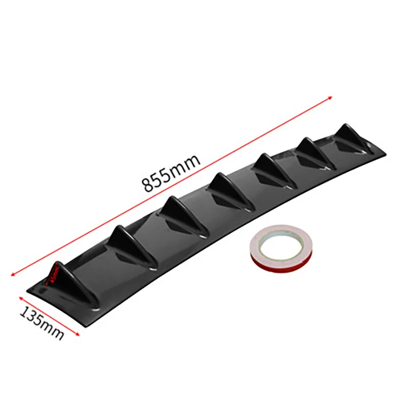 85 5 см автомобильный основной модифицированный задний спойлер Акулий плавник 7