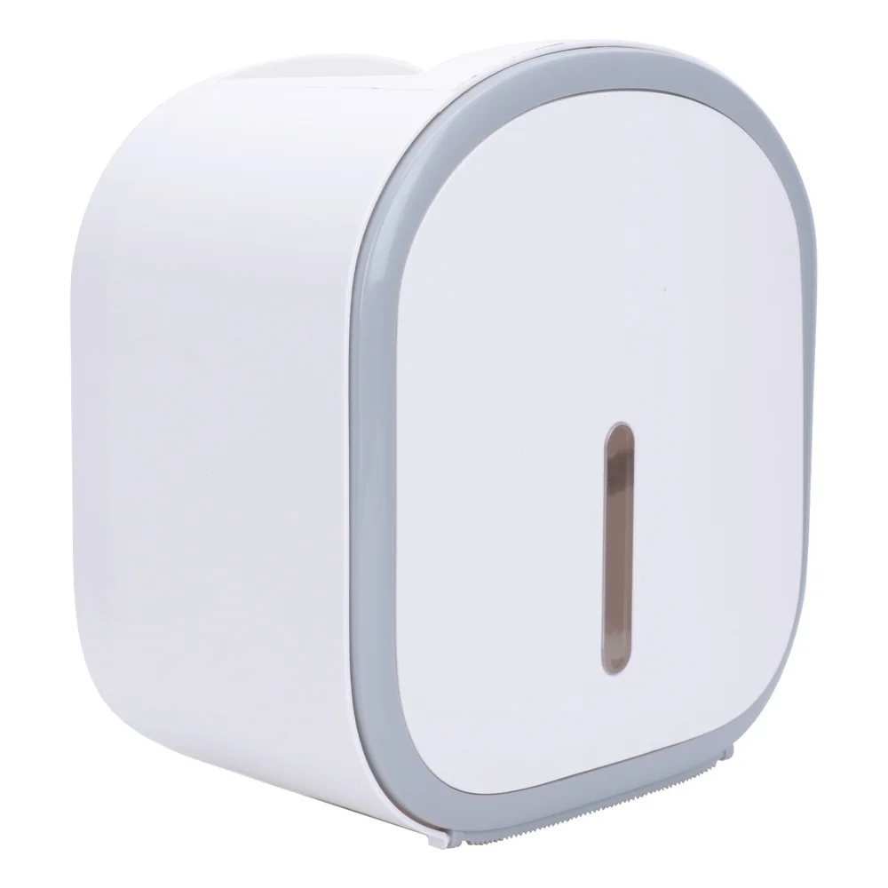 

1pc Creative Toilet Tissue Box Punching Oval Roll Paper Box Paper Container