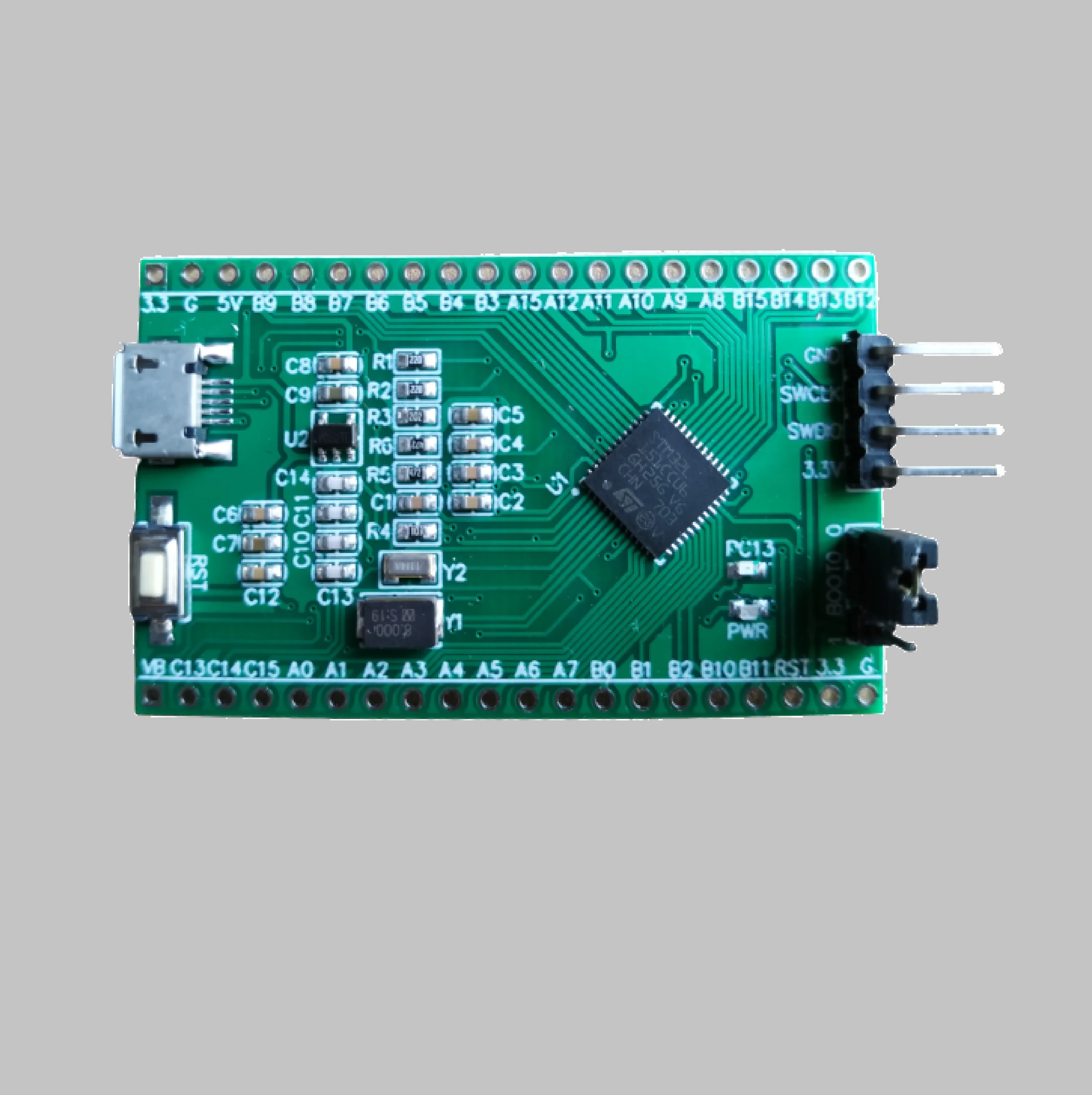 Материнская плата Stm32l151ccu6 ЖК-дисплей большая емкость минимум Cbt6 макетная низкое