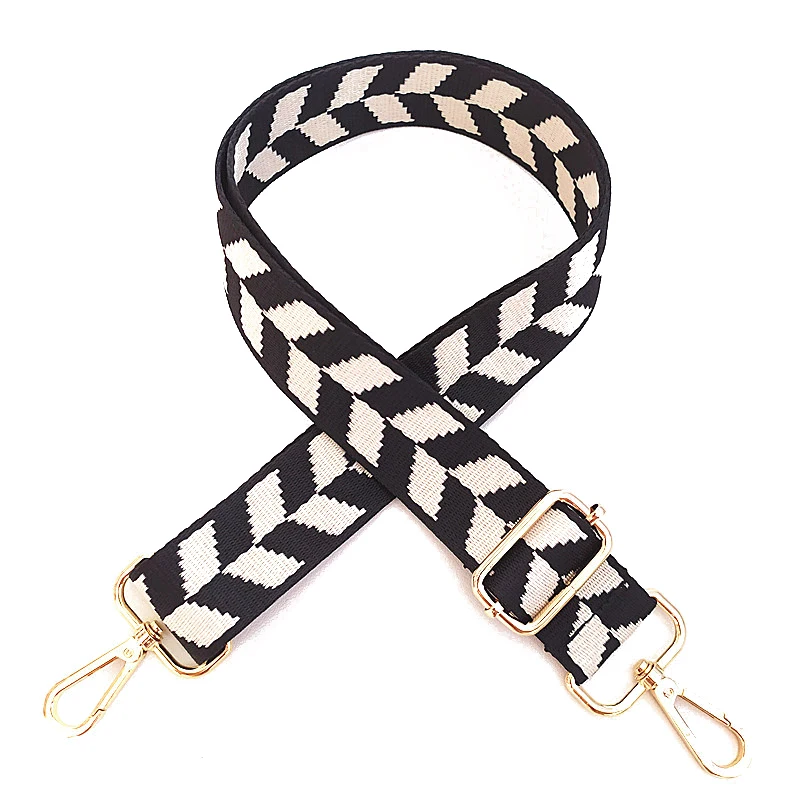 

Nylon Colored Belts Rainbow Bag Strap Accessories for Women Adjustable Shoulder Handbag strap DIY Replacement Bag Belts Strap