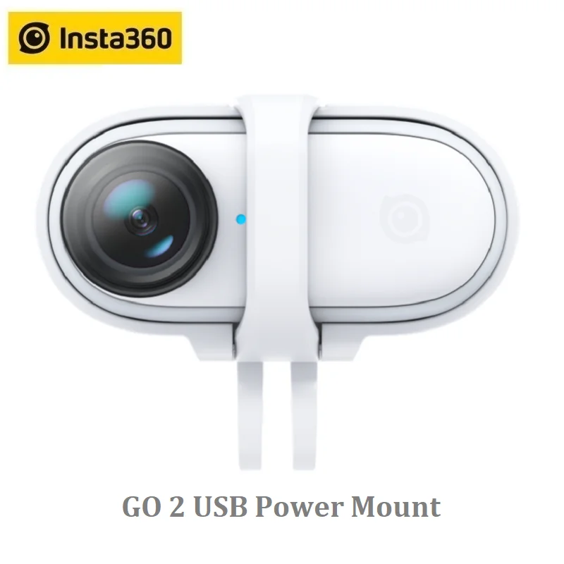 Оригинальные аксессуары для Insta360 GO2 USB Power Mount Insta 360 GO 2 Sport Camera | Электроника