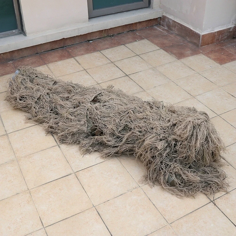 3D трава Ghillie костюм Снайпер Военная Тактическая камуфляжная одежда охотничий костюм армейская охотничья одежда птичий костюм