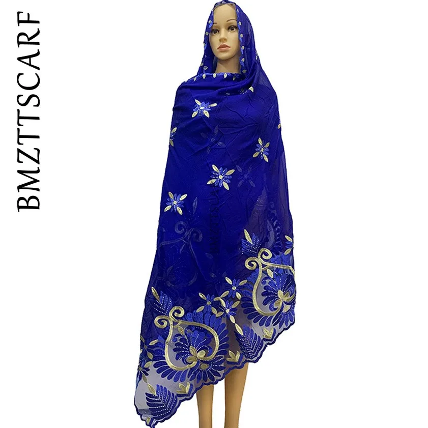 Высококачественные хлопковые шарфы африканские женские шали мягкий хлопковый