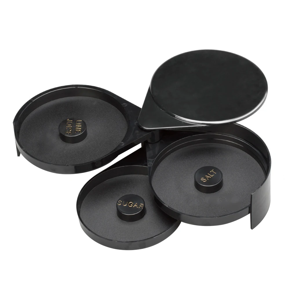 3 уровня соли коктейля домашний инструмент аксессуар вращающийся бармен