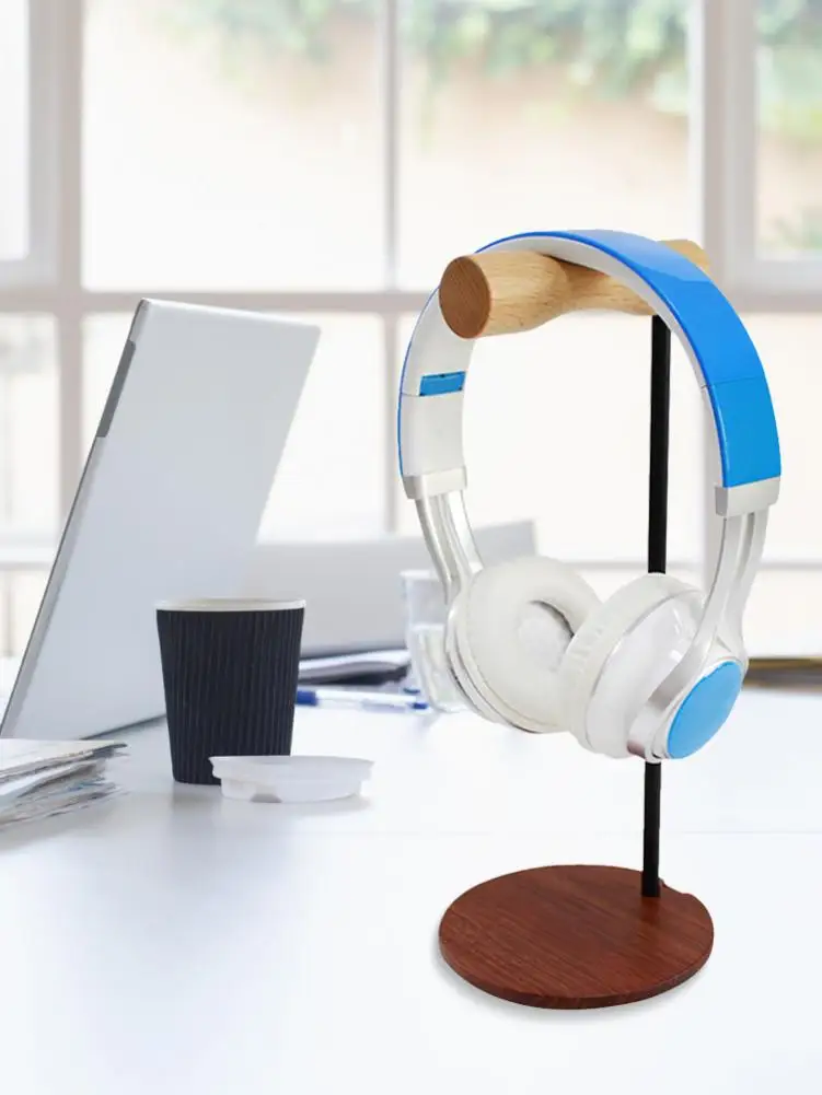 Деревянный держатель для наушников с креплением на голову инновационный твердый