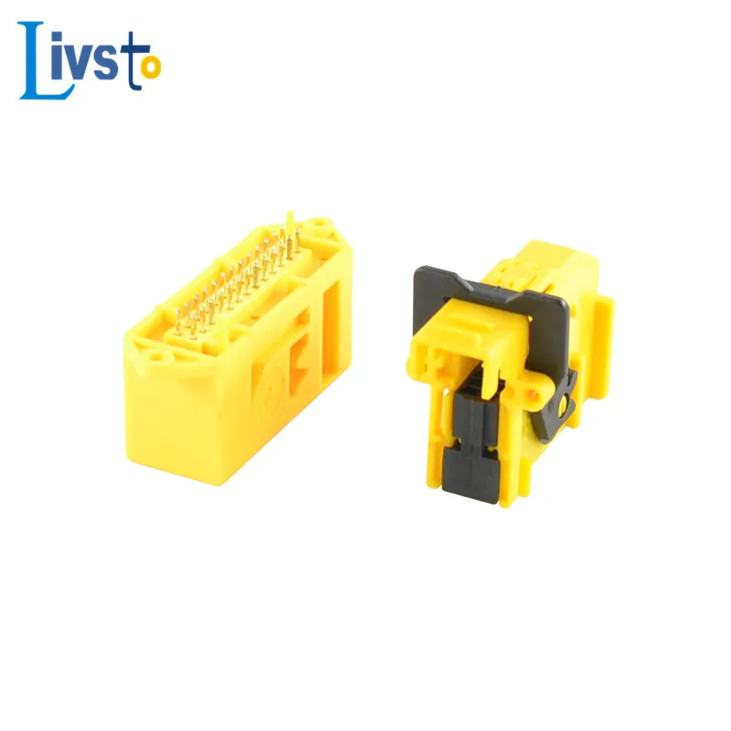 Один комплект автомобильных 26-контактных электрических проводов 26way, желтый 26-контактный автомобильный разъем 185879-1 185226-1 0,6 мм
