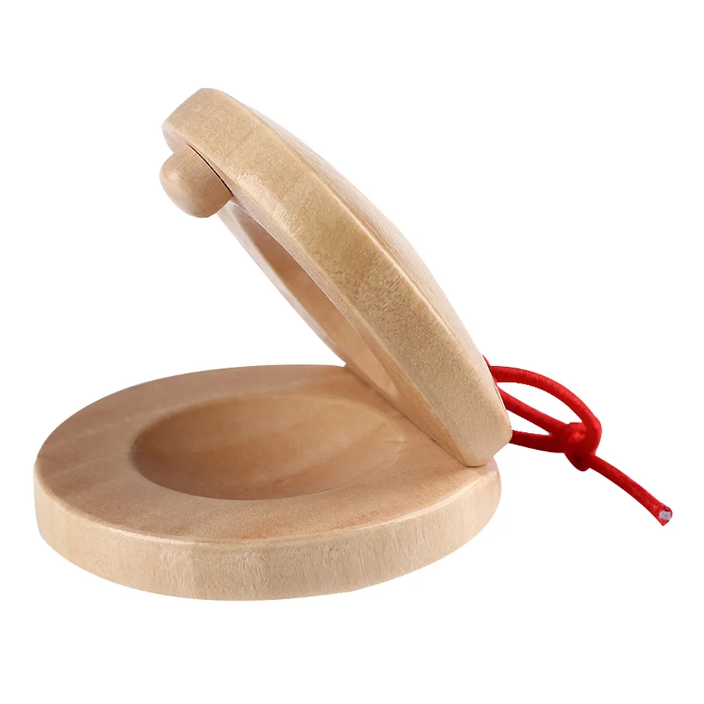 1 шт. забавные деревянные кастанки перкуссионные музыкальные инструменты