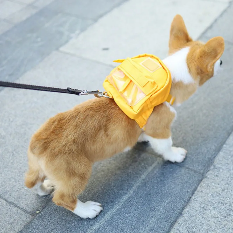 Многофункциональный рюкзак для собак милые школьные ранцы маленьких и средних