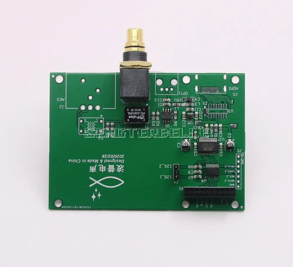 XMOS Amanero итальянский цифровой интерфейс USB к I2S/IIS коаксиальный SPDIF выходная плата