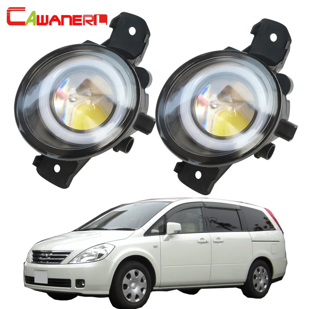 Cawanerl для Nissan Presage 2004 2005 2006 автомобиля H11 светодиодный туман светильник глаза