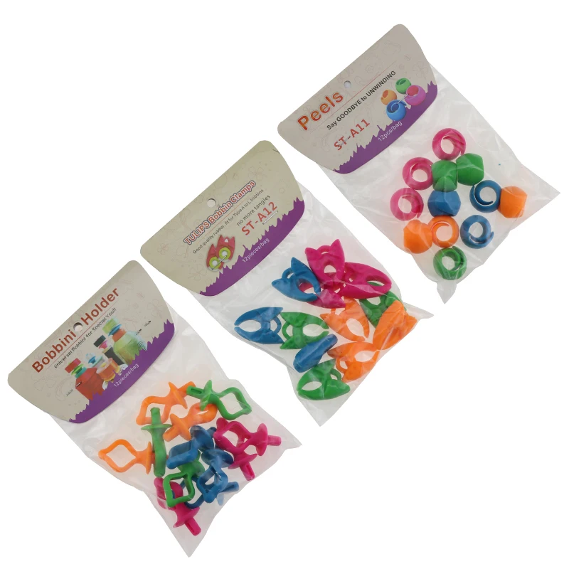 Силиконовое кольцо бобины конец резьбы спадает зажим для фиксации катушки 4