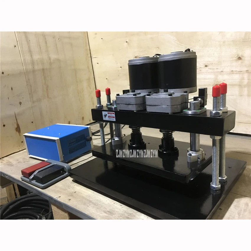 

Пресс-машина для обработки кожи стальная электрическая высекальная машина для плоского покрытия, небольшой штамповочный резак, Штамповочн...