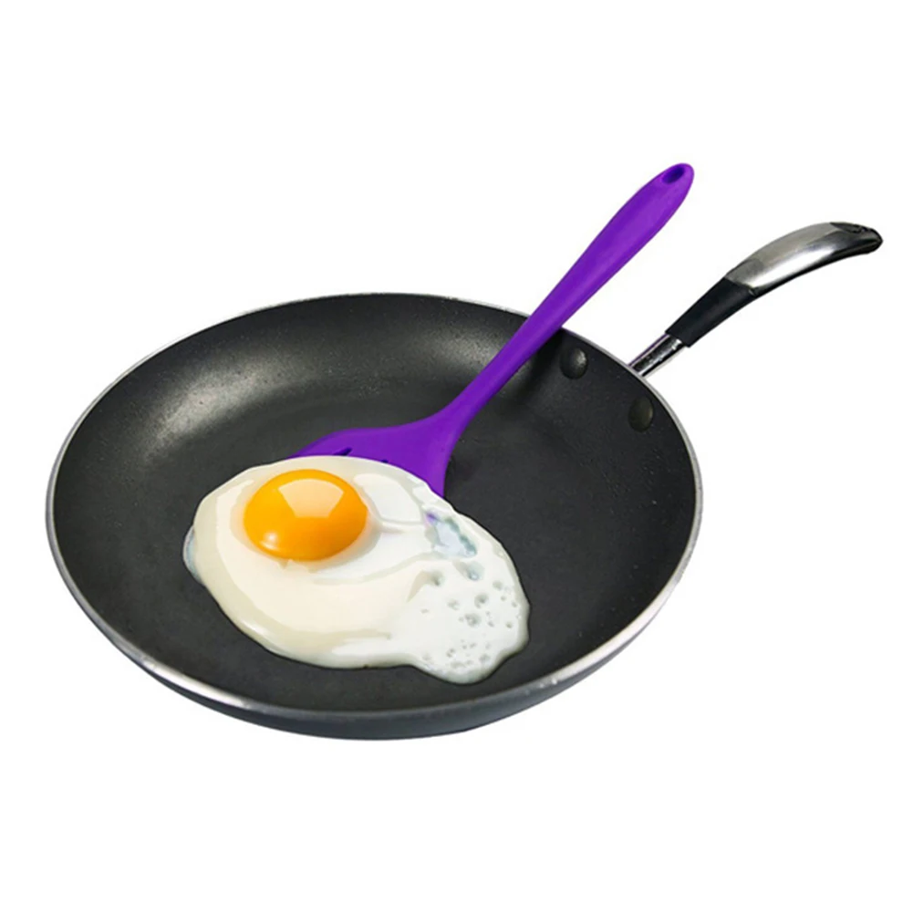 

Silicone Kitchen Utensils Set 10Pcs Heat Resistant Non-Stick Turner Whisk Spoon Brush Spatula Colorful Cooking Tools LXY