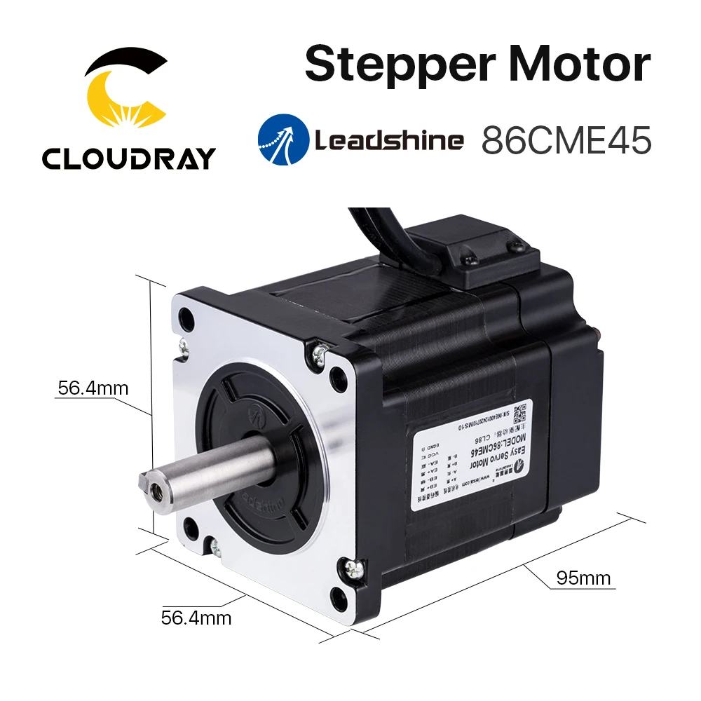 Замкнутый шаговый двигатель Leadshine Nema 34 4 6 нм с кодировщиком CL86H драйвер шагового