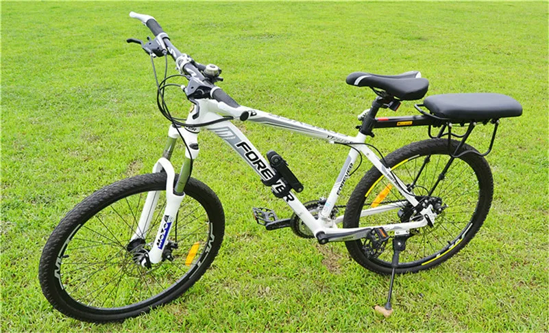 

WEST BIKING Multipurpose Carry Cushion Bicycle Leather Thick Mat Cycling Pad Soft Rear Carrier Bike Black Cycle Cargo Saddle