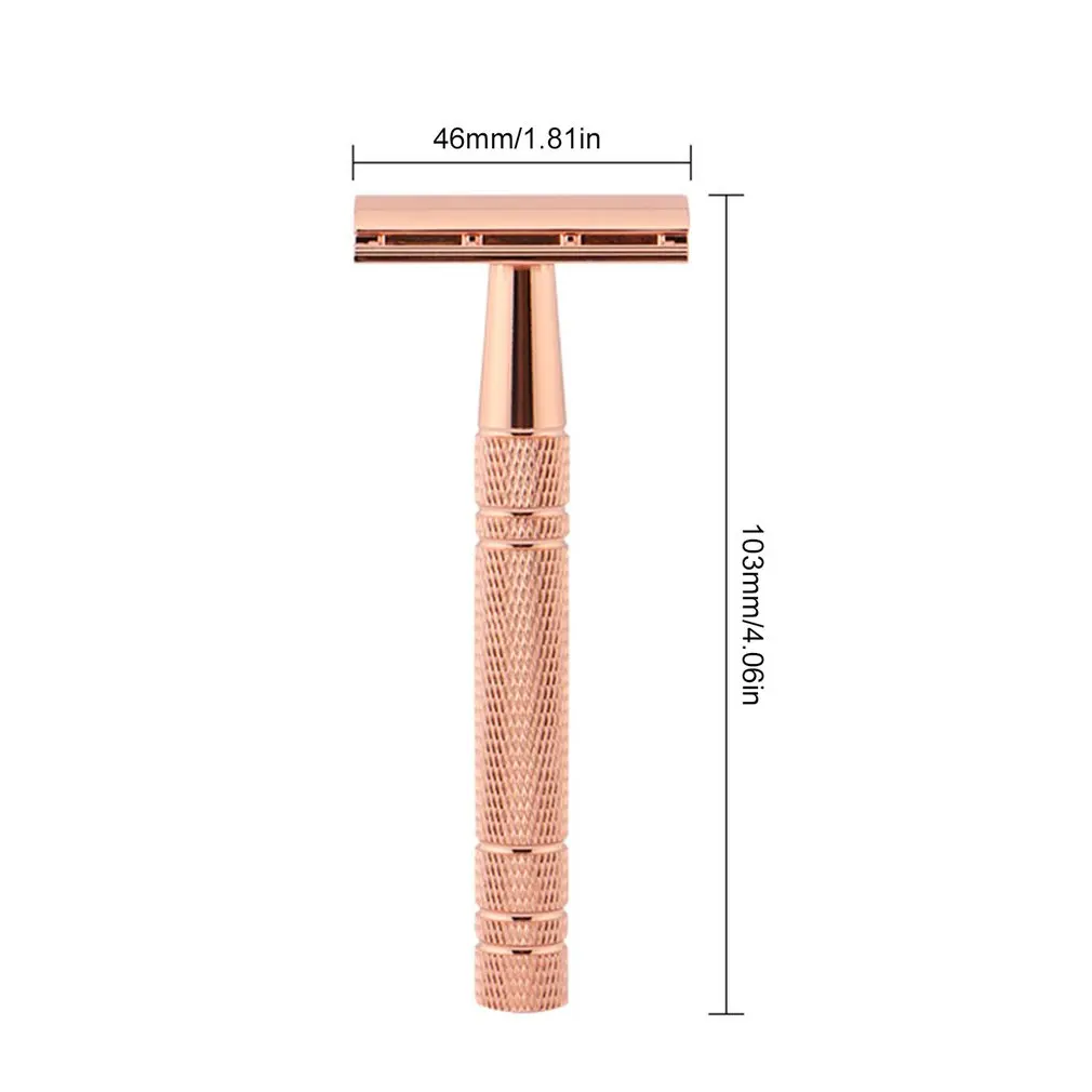 

High-quality Razor Porable Ecological Zero Waste And Plastic Free Double Edge Razor Durable Stainless Steel Manual Shaver