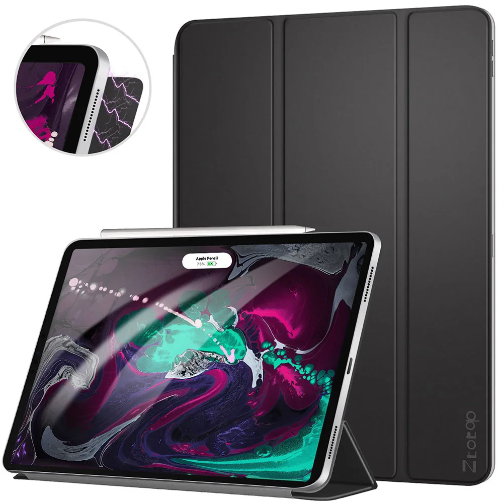 Ztotop Чехол для iPad Pro 11 &quot2018 тонкий легкий трехслойный смарт-корпус с функцией