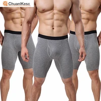 new comfort panties 95 cotton lengthened mens underwear pure cotton length anti wear exercise mens boxer shorts european size