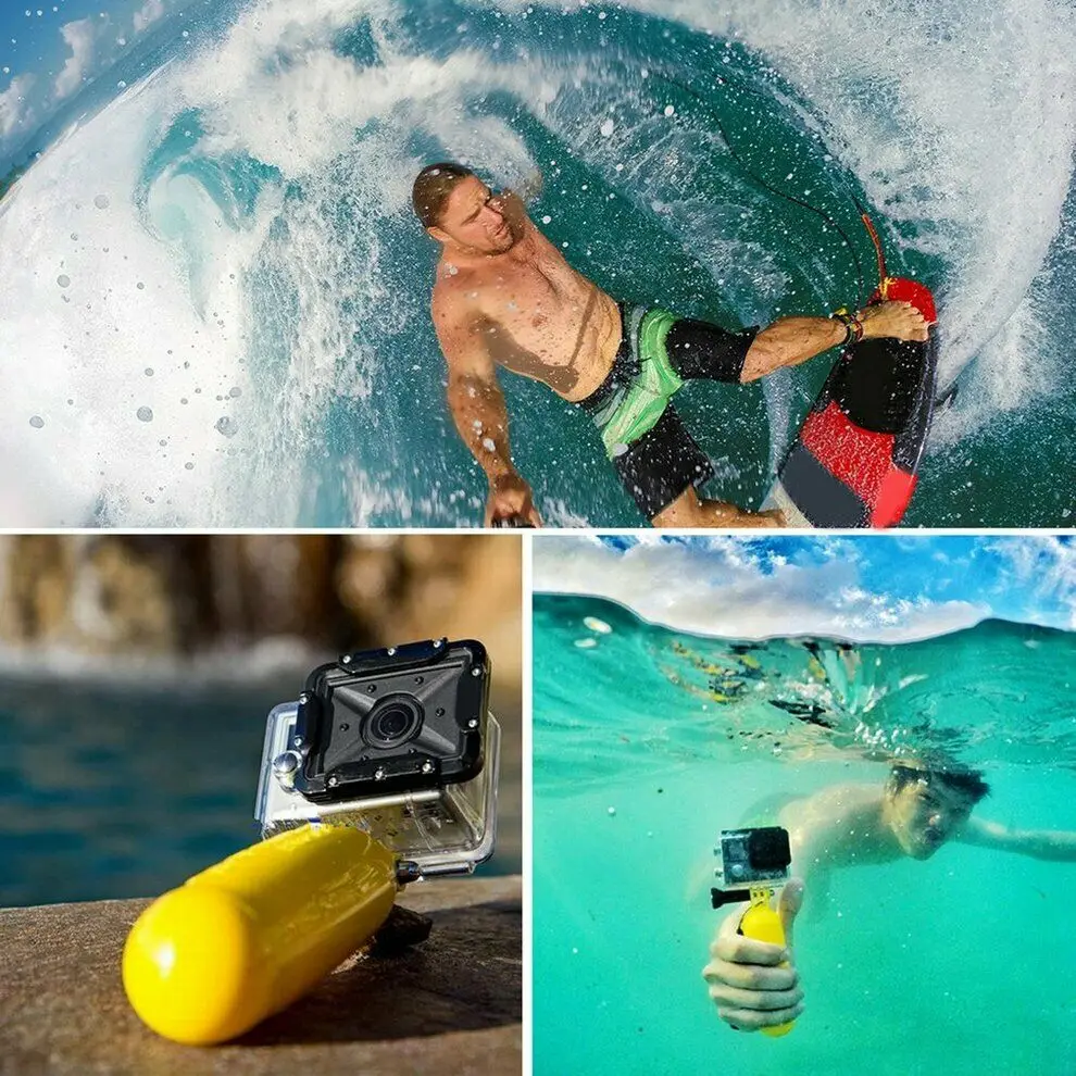 Оригинальная подводная камера PULUZ PU81 плавучие ручки ручной держатель с ремешком