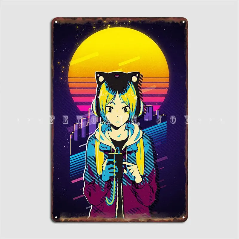 

Kenma Kozume Haikyuu Poster Metal Plaque Plaques Cinema Kitchen Pub Garage Create Tin Sign Poster