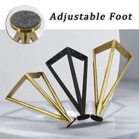 adjustable metal furniture legs feet blackgold table sofa bathroom carbinet bed coach foot home office accessory