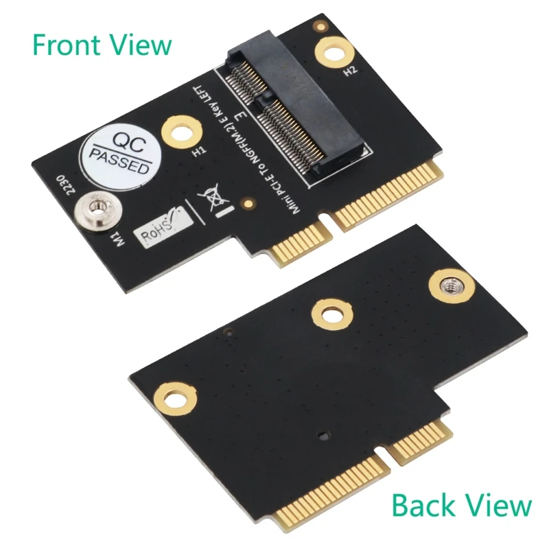 

M.2 Key E to Half-Size Mini PCI-E Adapter Converter for WiFi6 AX200 9260