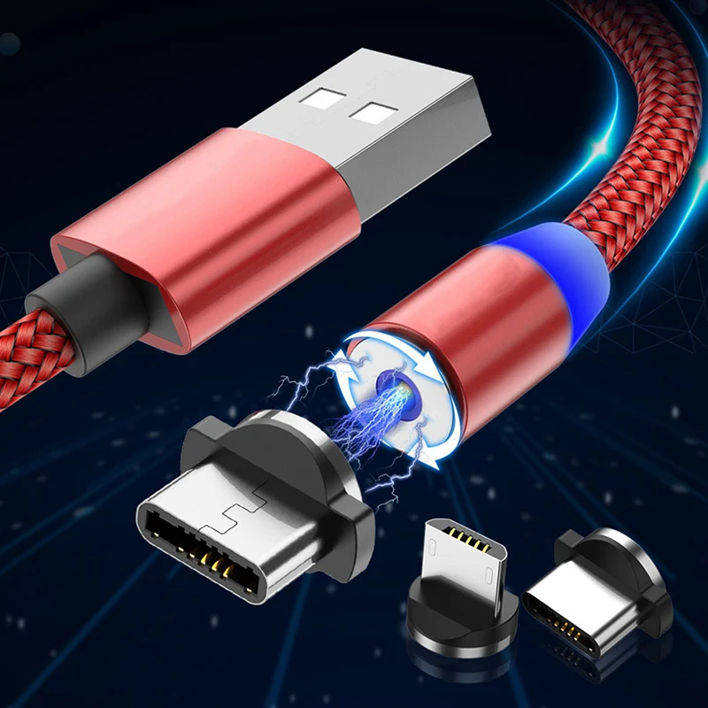 Магнитный зарядный кабель USB Type C для Meizu 16T 16th Plus 16 (16X) 15 Note 9 16s Pro 16Xs | Мобильные