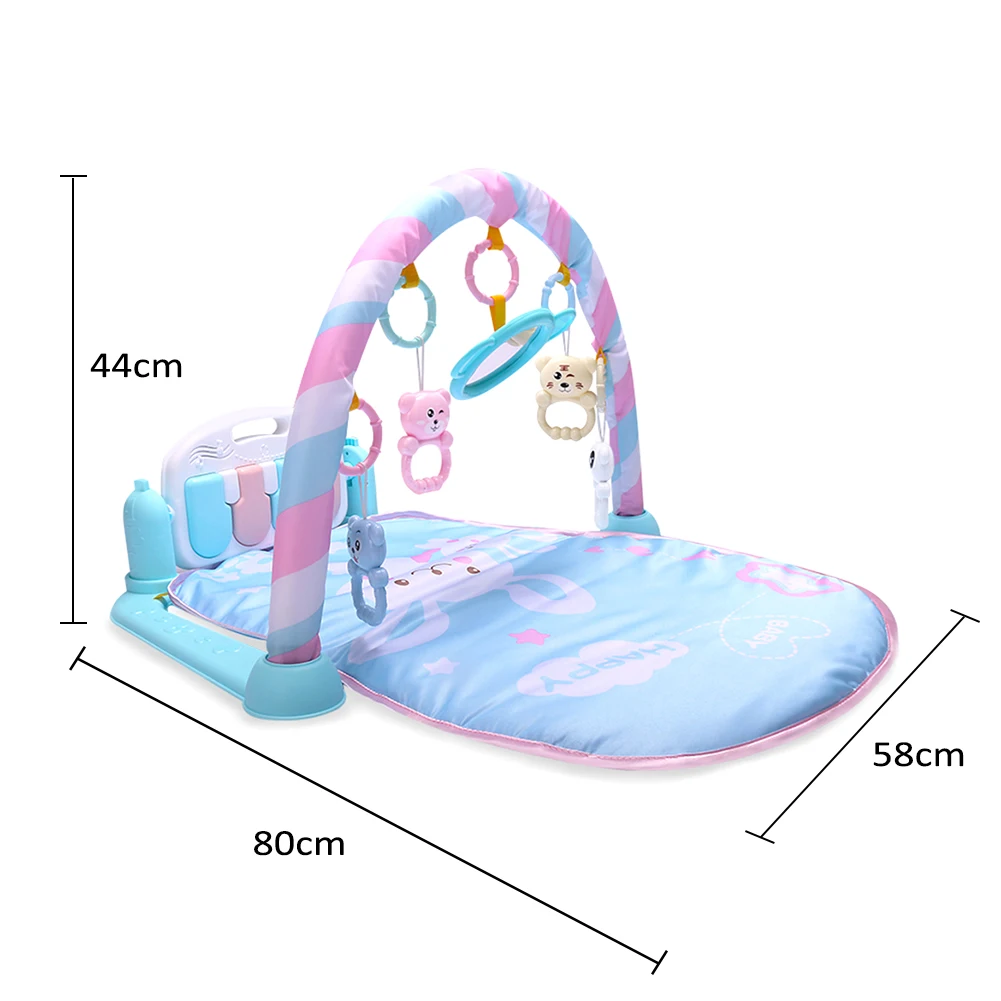 

Children Music Rack Play Mat Kid Rug Puzzle Carpet Piano Keyboard Infant Playmat Early Education Gym Crawling Game Pad Toy