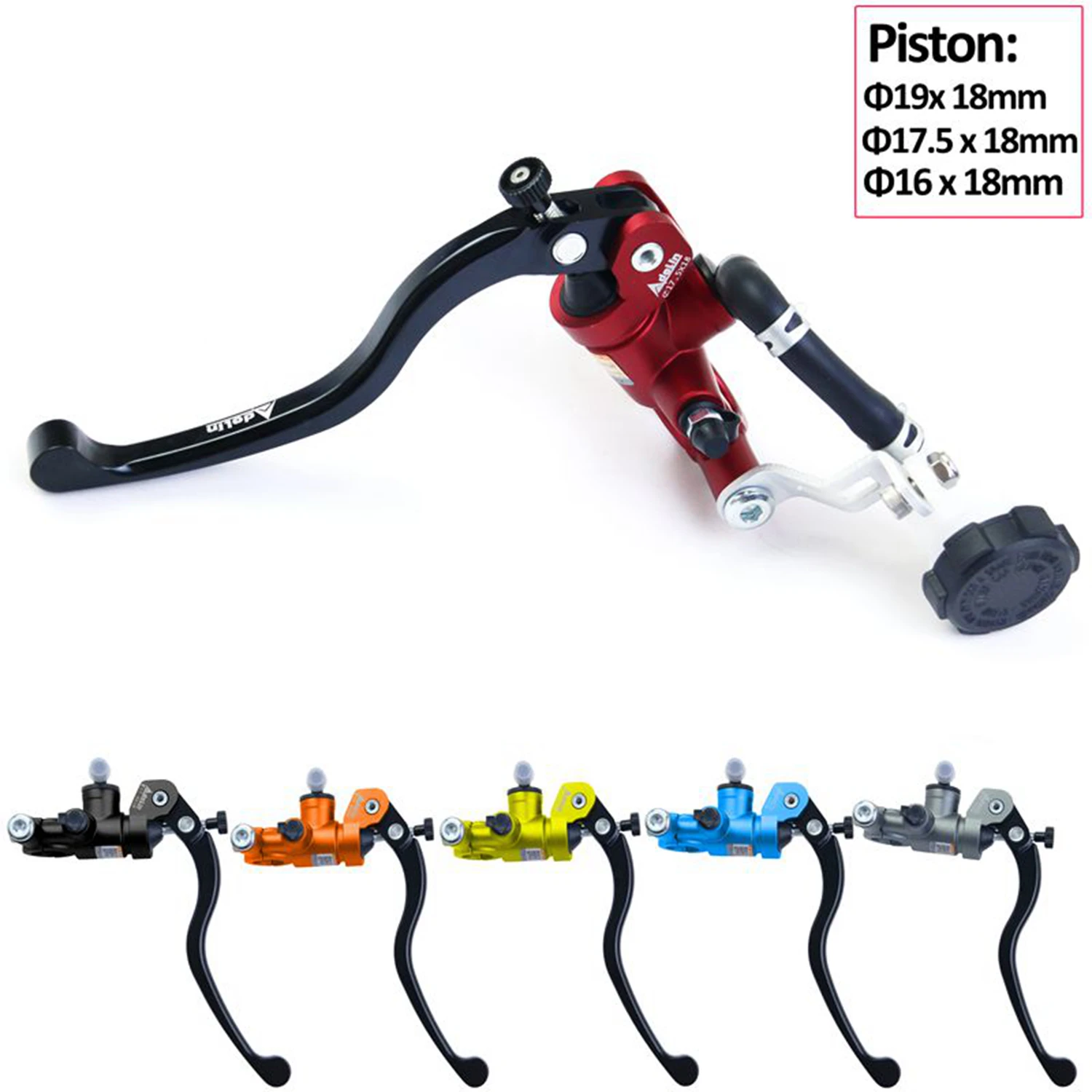 Мотоцикл 16 мм 17 5 19 главный цилиндрический радиальный монтажный тормоз