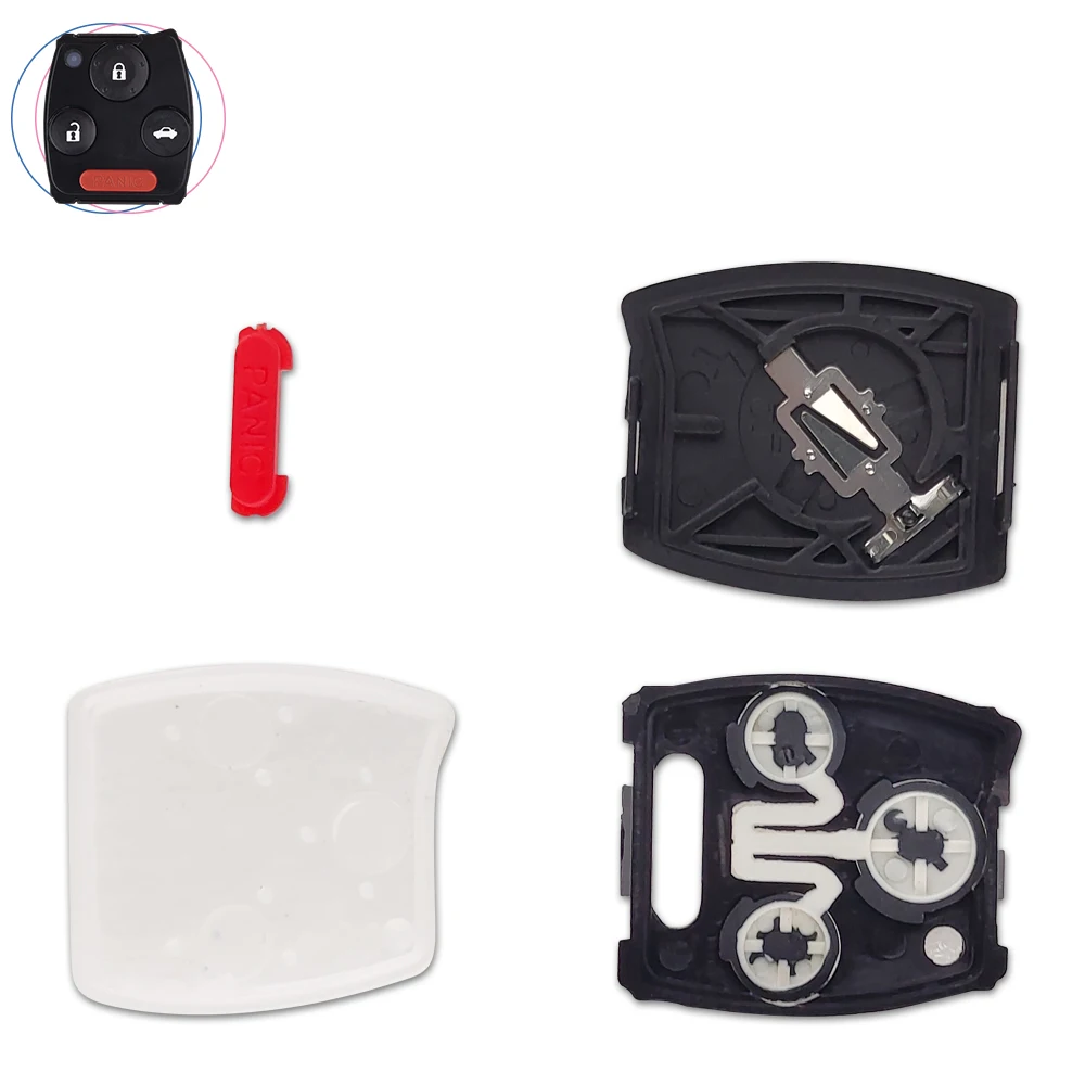 Дистанционный Автомобильный ключ OkeyTech с кнопкой для Honda Accord CRV пилотный