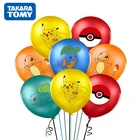 Аниме Покемон Гелиевый шар Пикачу кавайные фигурки Дети День Рождения вечерние ринка украшения шары Карнавал косплей реквизит Детские игрушки