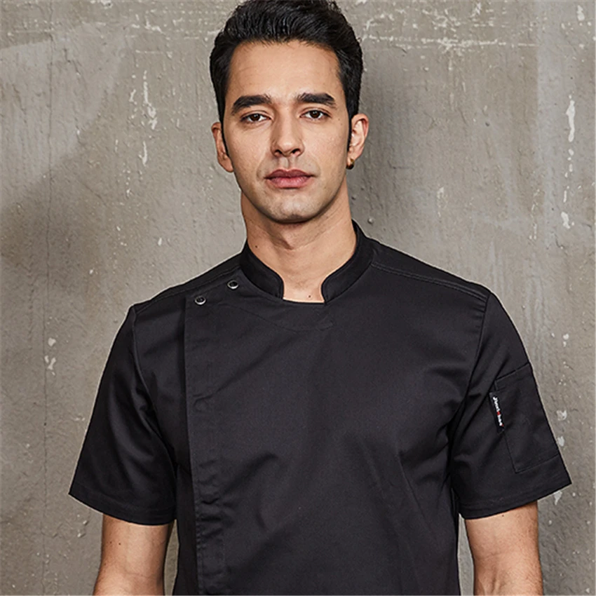 Новая мужская униформа шеф повара куртка для обслуживания еды одежда