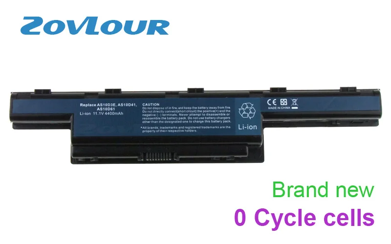 Zovlour батарея для ноутбука acer Aspire V3 V3-471 V3-471G V3-551 V3-571 V3-731 V3-771 V3-771G AS10D31 AS10D41 AS10D51 портативный персональный компьютер