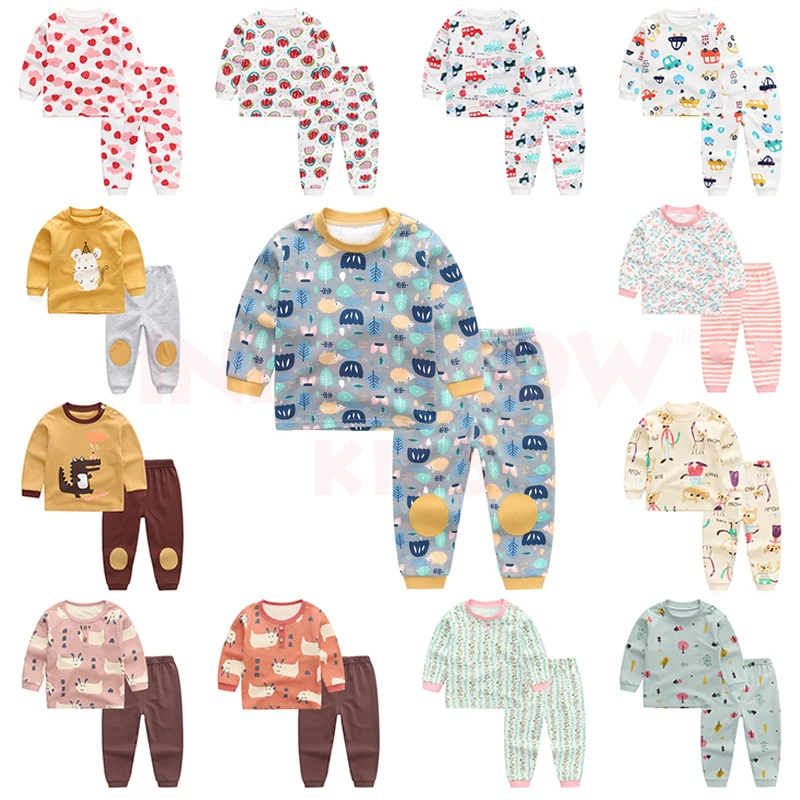 INPEPNOW/Детские пижамные комплекты Одежда для сна с героями мультфильмов девочек