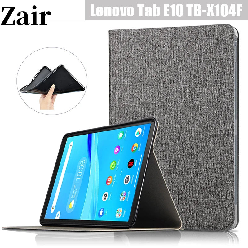 

Чехол-подставка для Lenovo Tab E10, 10,1 дюйма, ТБ искусственной кожи