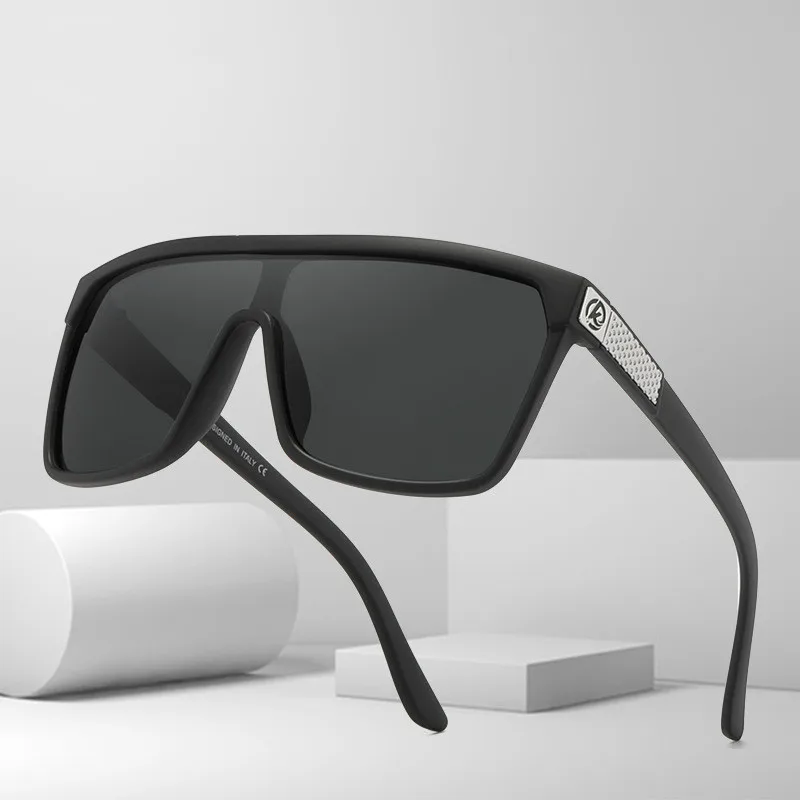 

Fashion One-piece Square Frame Retro Decorative Photochromic Sunglasses Spuare Mirror Summer Brand Design Polarized Sunglasses